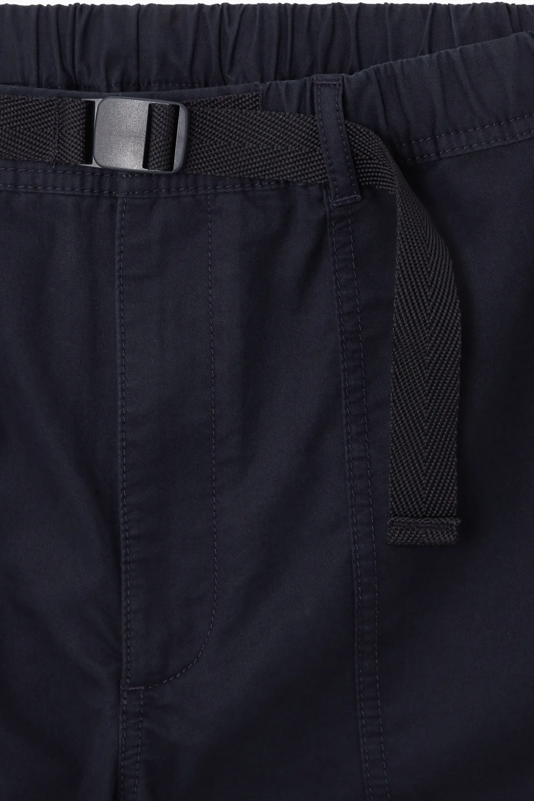 New COS SZORTY W STYLU UTILITY Z PASKIEM Granatowy