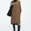 Fashion COS SZTRUKSOWA SZMIZJERKA MIDI