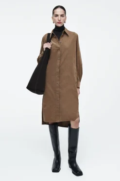 Fashion COS SZTRUKSOWA SZMIZJERKA MIDI