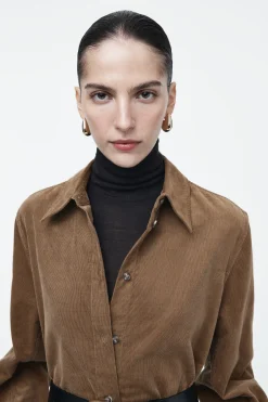 Fashion COS SZTRUKSOWA SZMIZJERKA MIDI