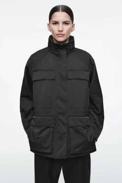 New COS TALIOWANA KURTKA W STYLU UTILITY