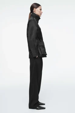 New COS TALIOWANA KURTKA W STYLU UTILITY