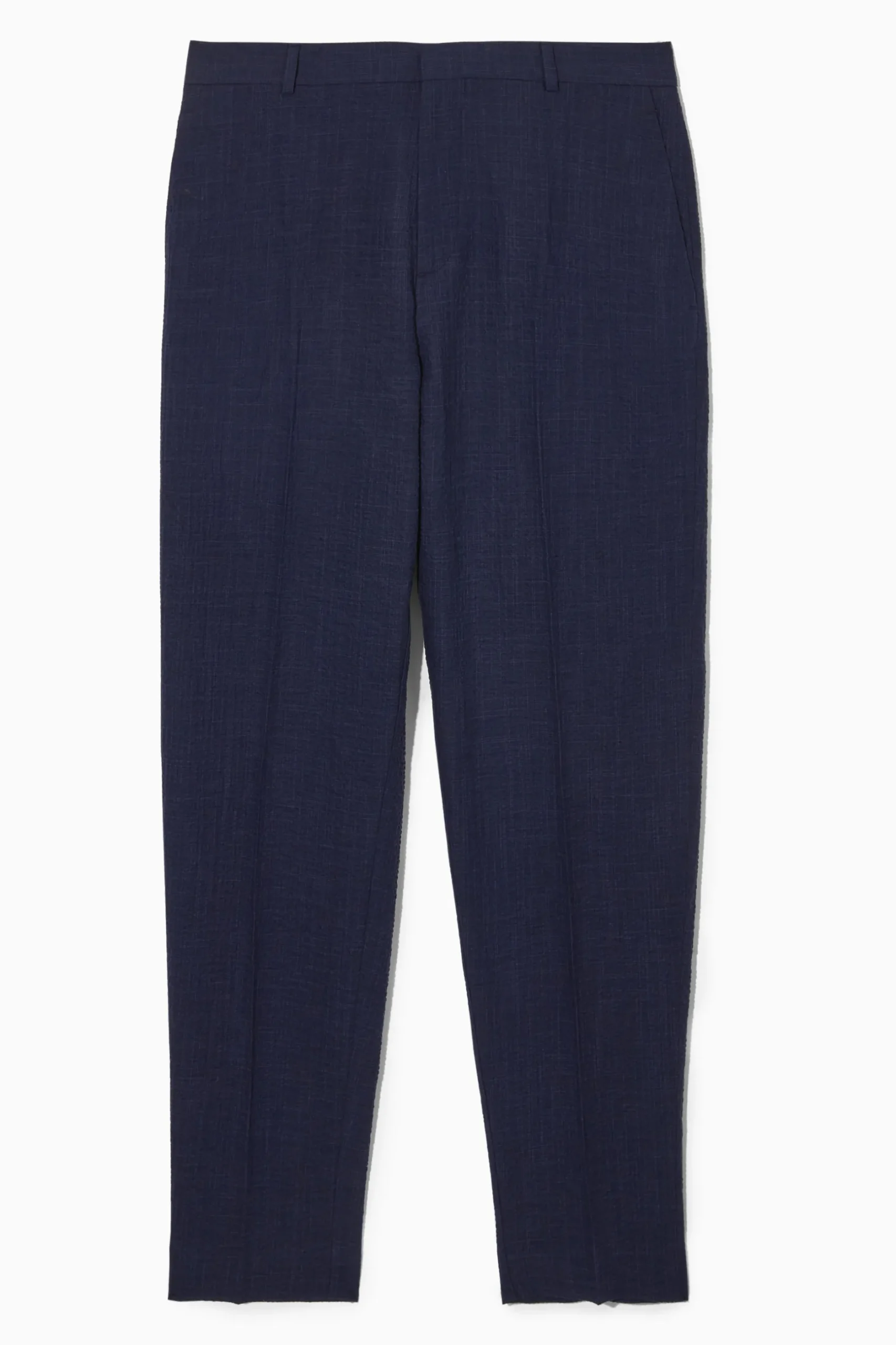 Hot COS TAPERED TEXTUREDSEERSUCKER TROUSERS