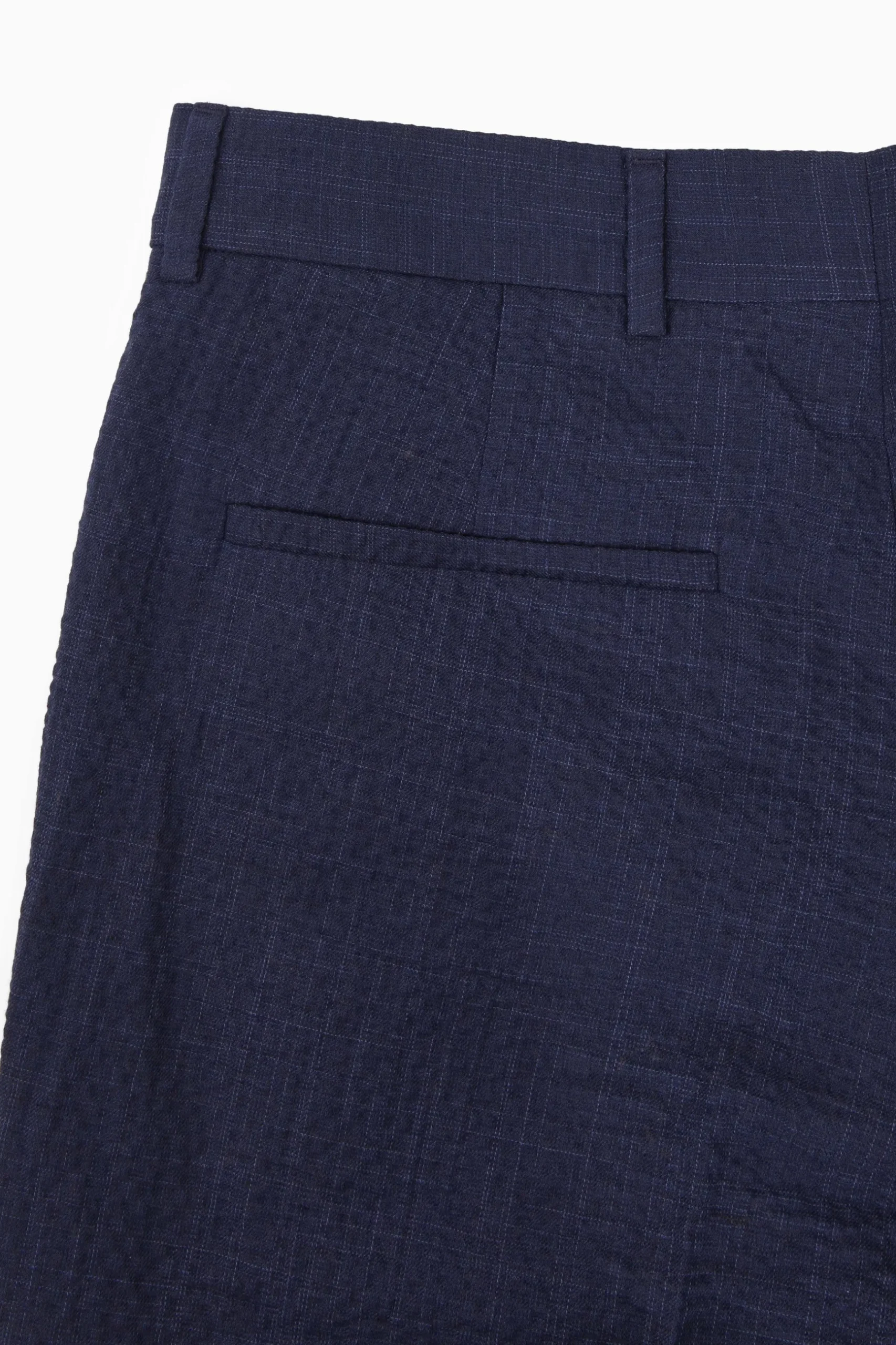 Hot COS TAPERED TEXTUREDSEERSUCKER TROUSERS