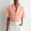 Outlet COS TEXTURED RESORT SHIRT