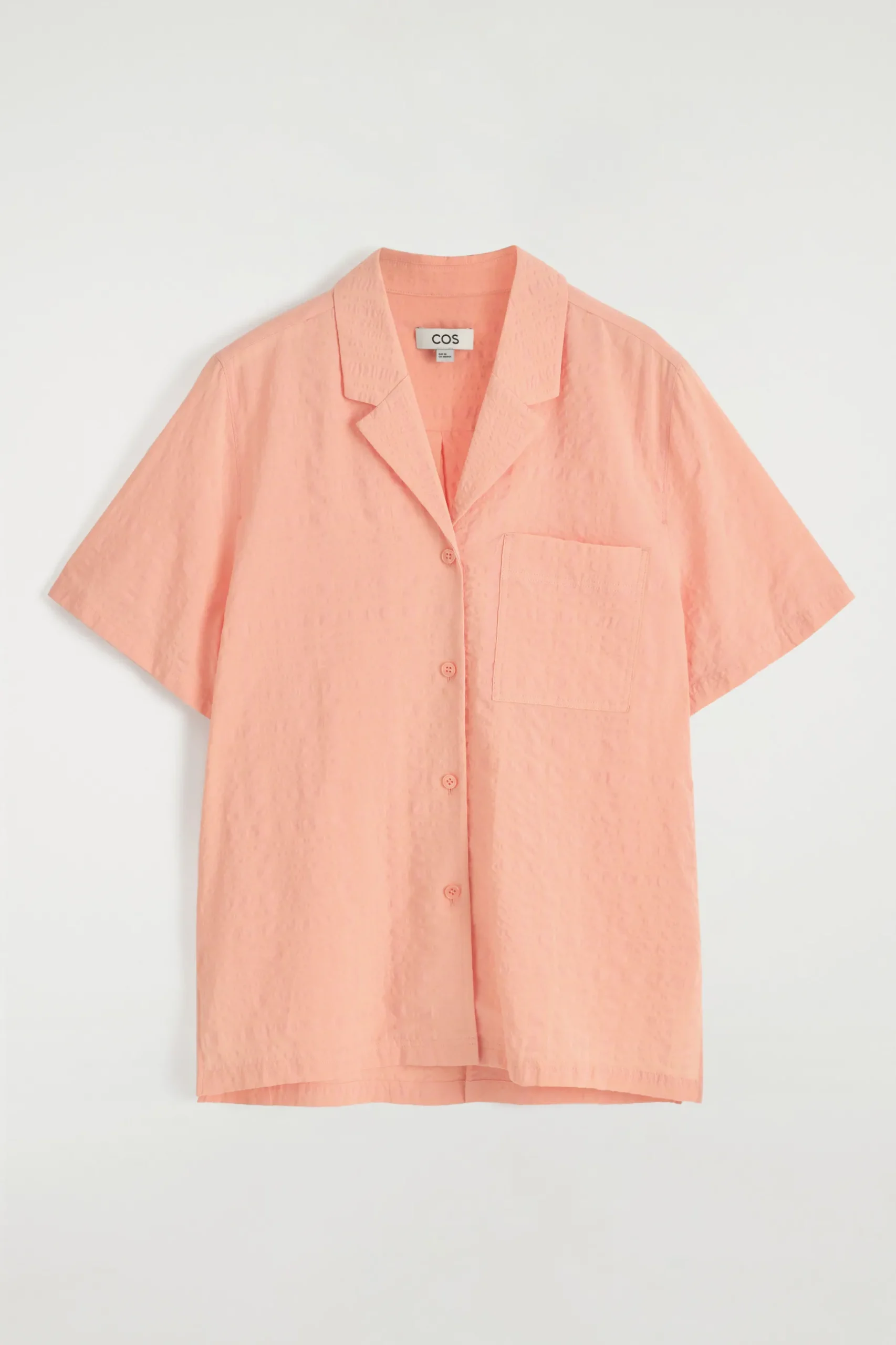 Outlet COS TEXTURED RESORT SHIRT
