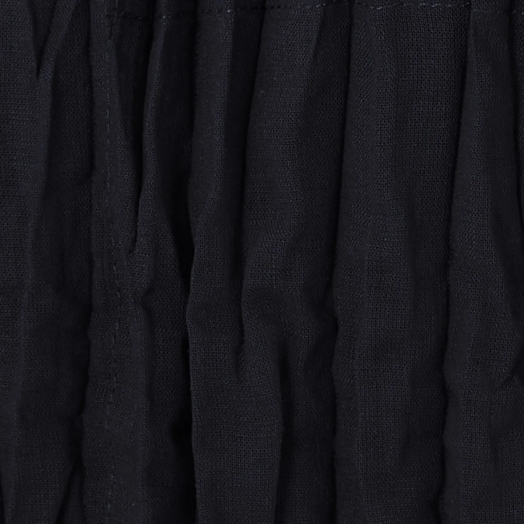 Hot COS THE CRINKLED BARRELLEG TROUSERS Navy