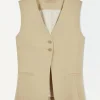 Best COS THE LONGLINE WAISTCOAT