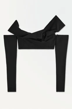Best COS THE OFFTHESHOULDER CROP TOP