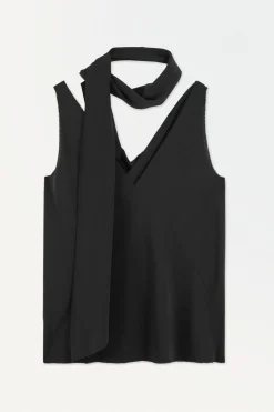 Best COS THE SILK SCARF TOP