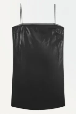 New COS THE SQUARENECK VOILE MINI DRESS