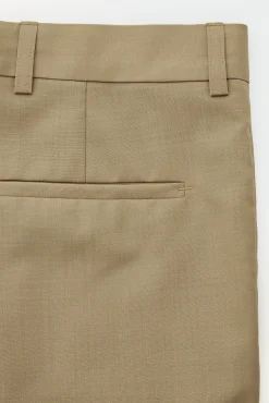 Clearance COS THE STRAIGHTLEG WOOL TROUSERS Beige