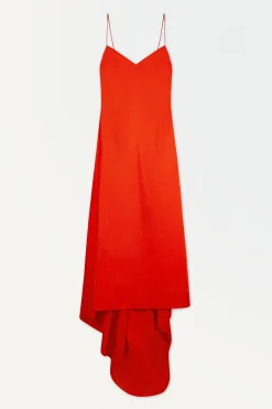Clearance COS THE VNECK LINEN MAXI DRESS