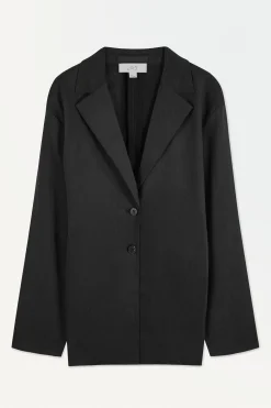 Discount COS THE WAISTED LINEN BLAZER