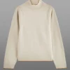 Sale COS THE WAISTED WOOL MOCKNECK JUMPER