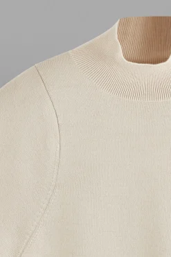 Sale COS THE WAISTED WOOL MOCKNECK JUMPER