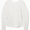 New COS TIEBACK LONGSLEEVED TOP