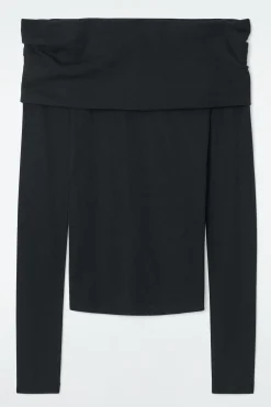 Clearance COS TOP ODSŁANIAJĄCY RAMIONA Z WEŁNY MERYNOSOWEJ