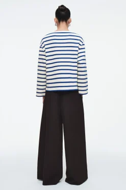 Fashion COS TOP W PASKI Z DEKOLTEM W ŁÓDECZKĘ