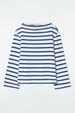 Fashion COS TOP W PASKI Z DEKOLTEM W ŁÓDECZKĘ