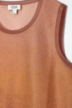 New COS TOP Z CIENKIEJ DZIANINY Z EFEKTEM OMBRE