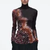 Fashion COS TOP Z WEŁNY MERYNOSOWEJ Z PÓŁGOLFEM