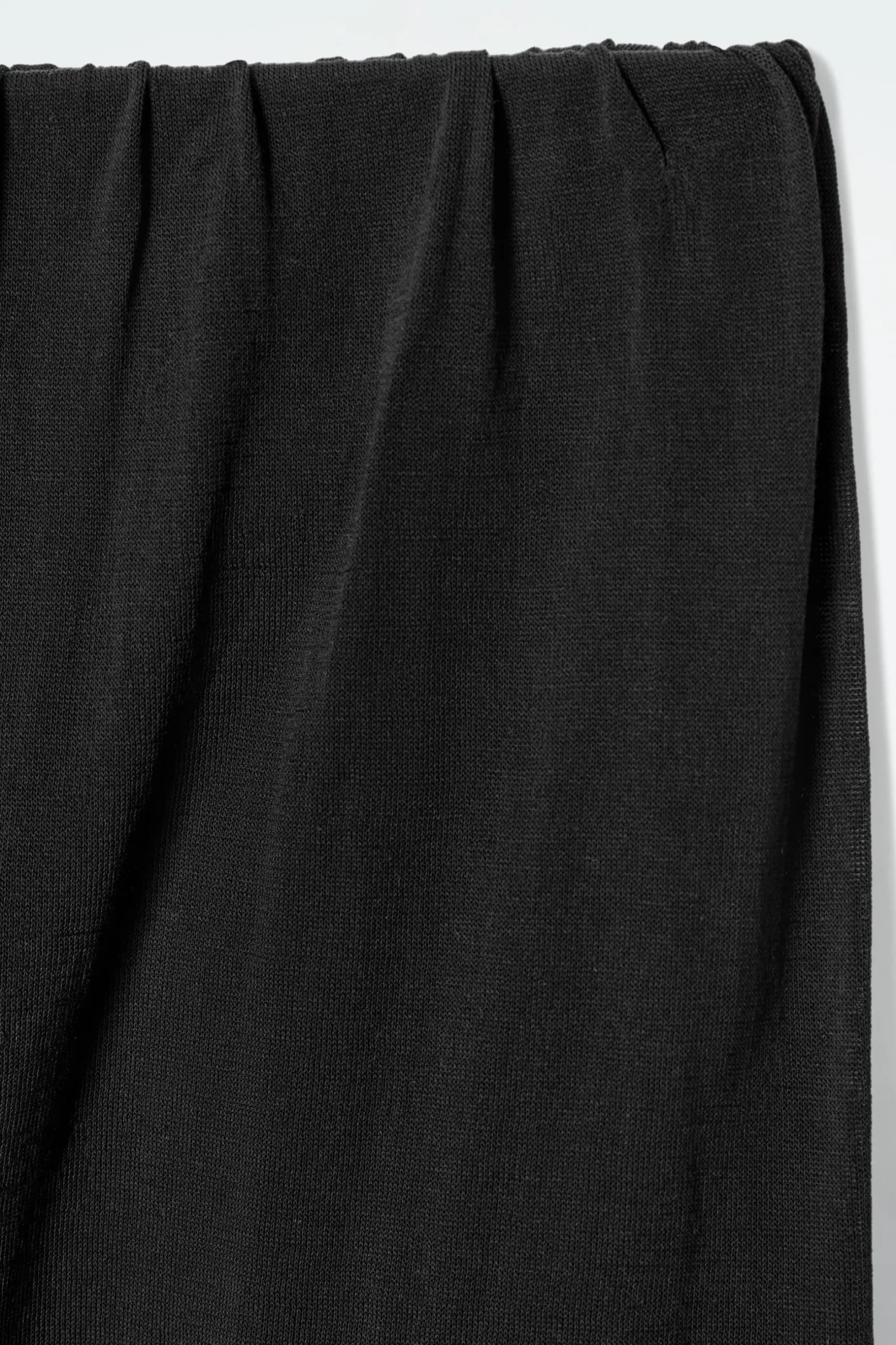 Outlet COS TRANSPARENTNA SPÓDNICA Z DZIANINY BAWEŁNIANEJ