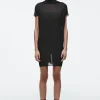 Outlet COS TRANSPARENTNA SUKIENKA MINI Z DRAPOWANIAMI