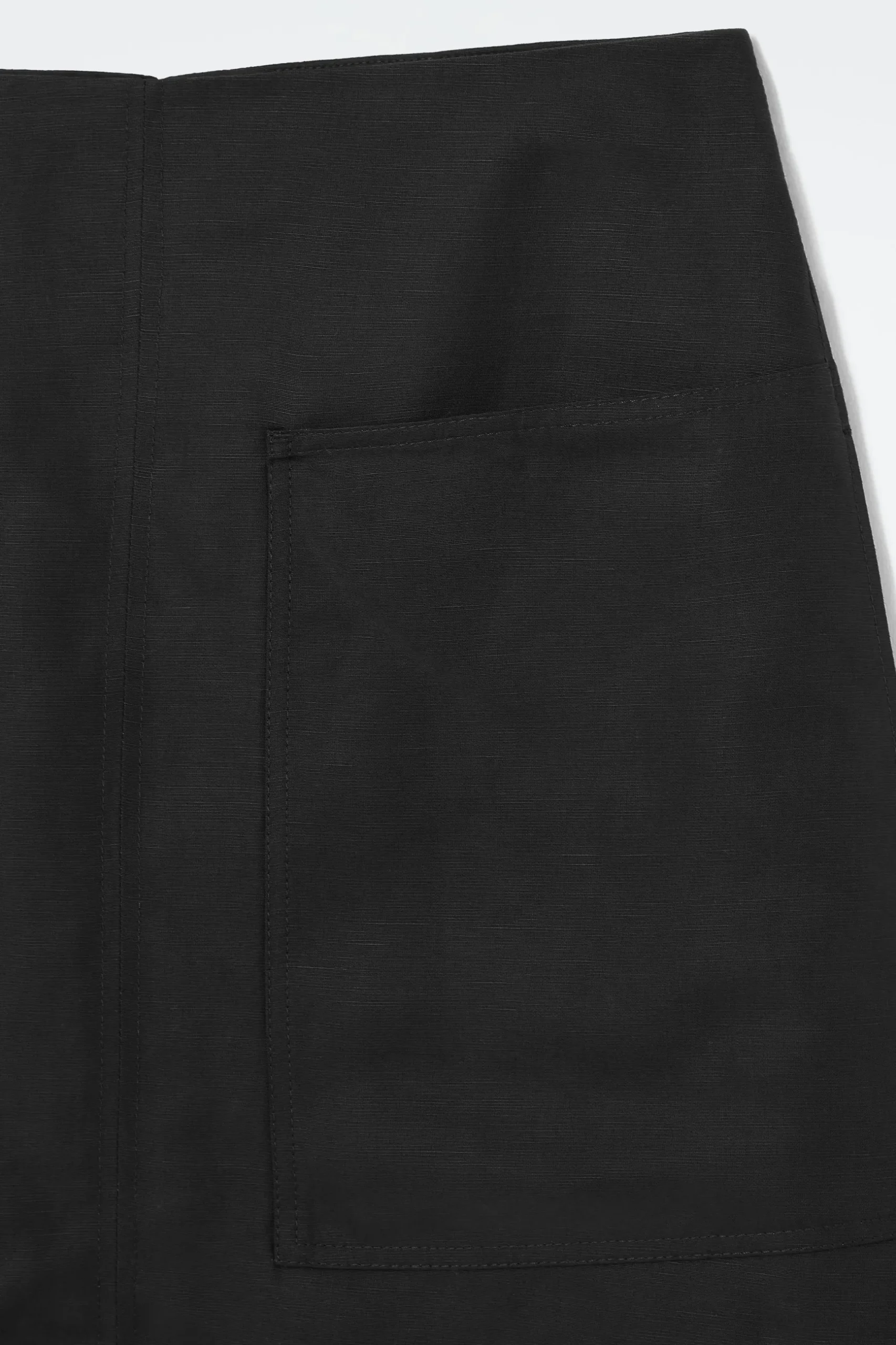 Sale COS TRAPEZOWA LNIANA SPÓDNICZKA MINI