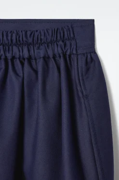 Fashion COS TRAPEZOWA SPÓDNICA MIDI Z ZEBRANYM MATERIAŁEM