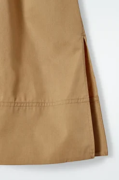 Outlet COS TRAPEZOWA SPÓDNICA MIDI ZE SZNURKIEM DO ŚCIĄGANIA