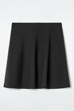 Online COS TRAPEZOWA SPÓDNICA MINI Z PIANKI NEOPRENOWEJ
