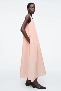 Sale COS TRAPEZOWA SUKIENKA MAXI Z LNEM