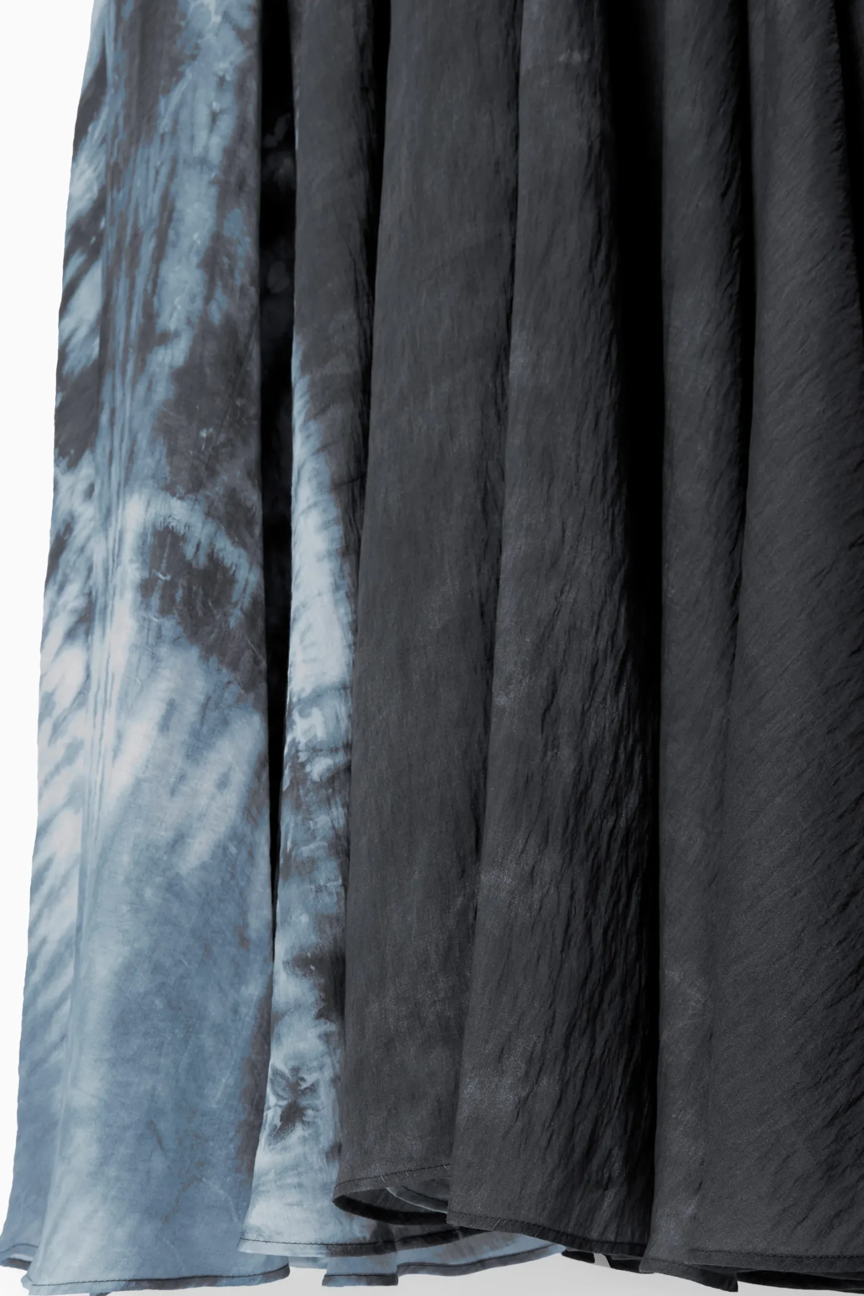 Fashion COS TRAPEZOWA SUKIENKA MAXI Z ZEBRANYM MATERIAŁEM