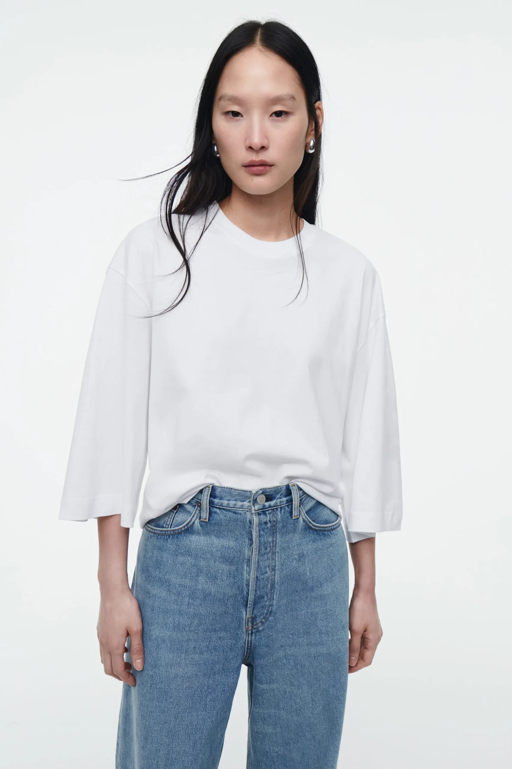 Clearance COS TRAPEZOWY T-SHIRT – RELAXED FIT