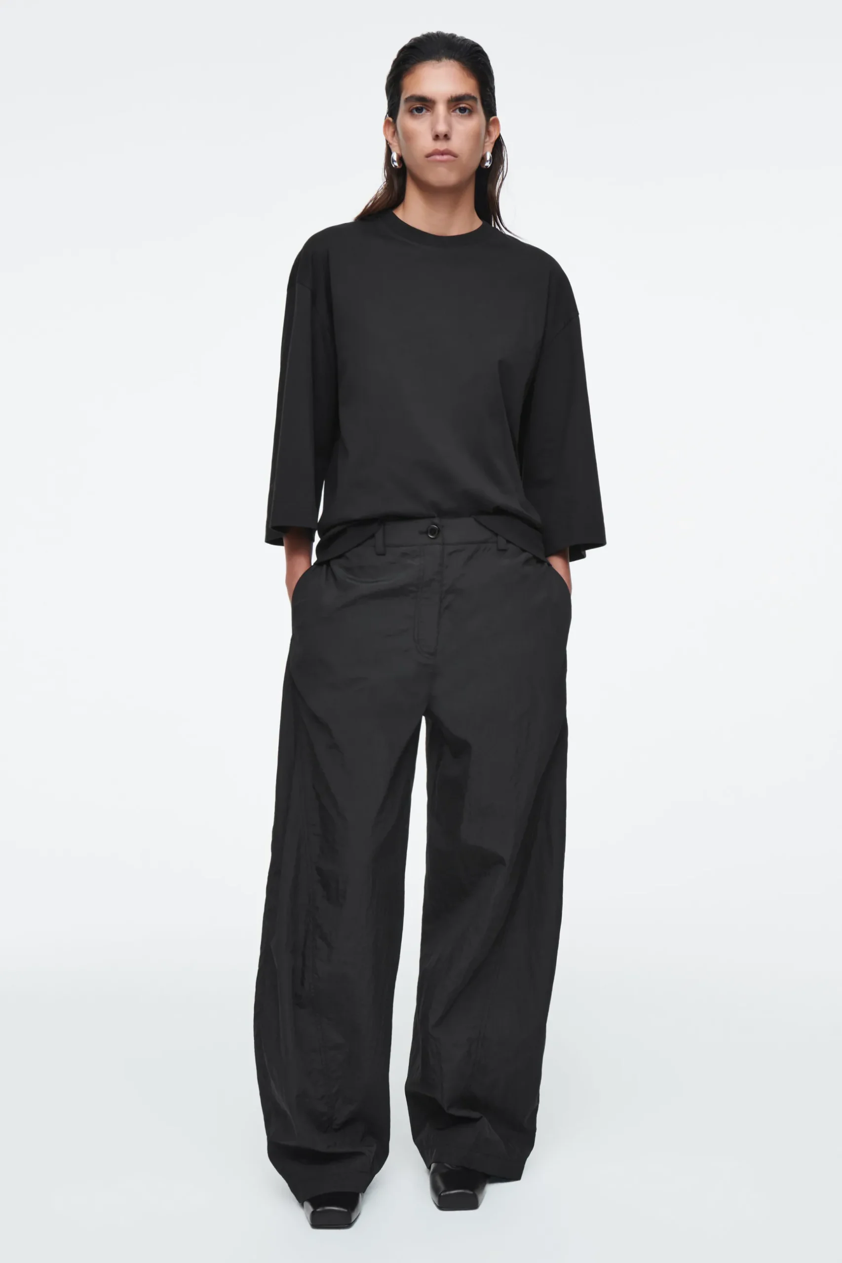 New COS TRAPEZOWY T-SHIRT – RELAXED FIT