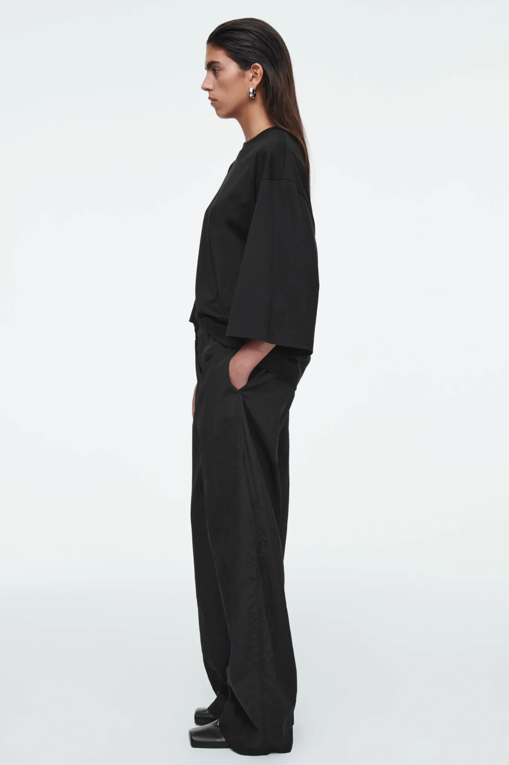 New COS TRAPEZOWY T-SHIRT – RELAXED FIT