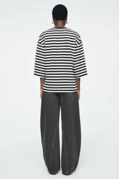 Discount COS TRAPEZOWY T-SHIRT – RELAXED FIT