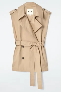 New COS TRENCZ BEZ RĘKAWÓW Á LA KAMIZELKA