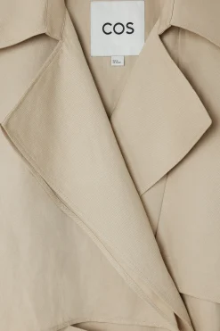Clearance COS TRENCZ BEZ RĘKAWÓW Z DOMIESZKĄ LNU