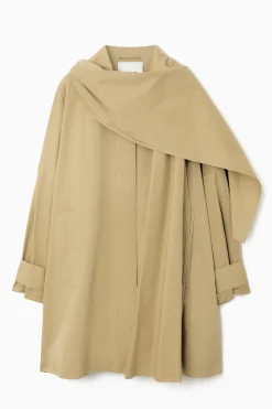 Outlet COS TRENCZ OVERSIZE Z SZALEM