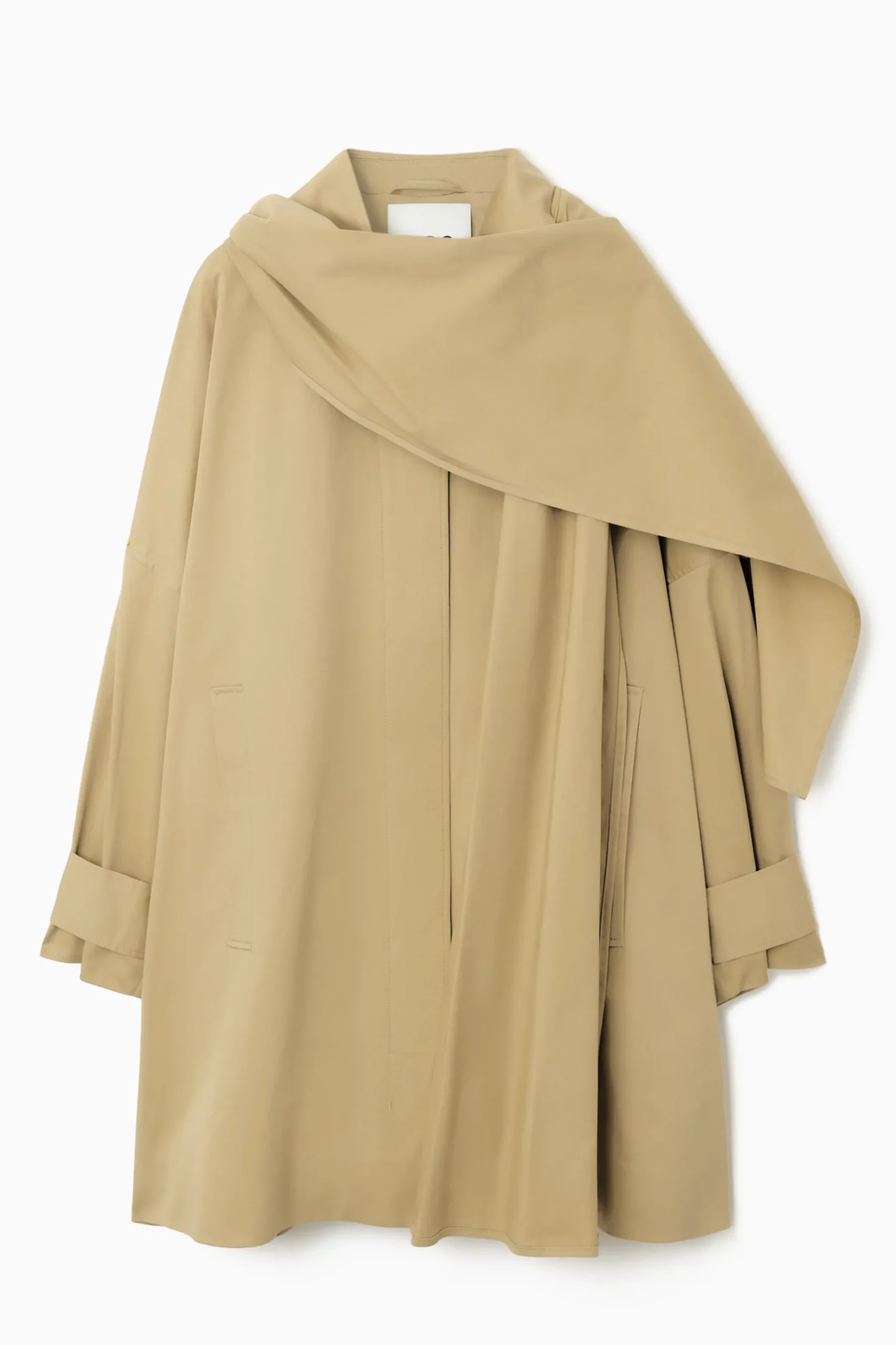 Outlet COS TRENCZ OVERSIZE Z SZALEM
