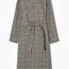 Clearance COS TRENCZ W KRATĘ W STYLU UTILITY