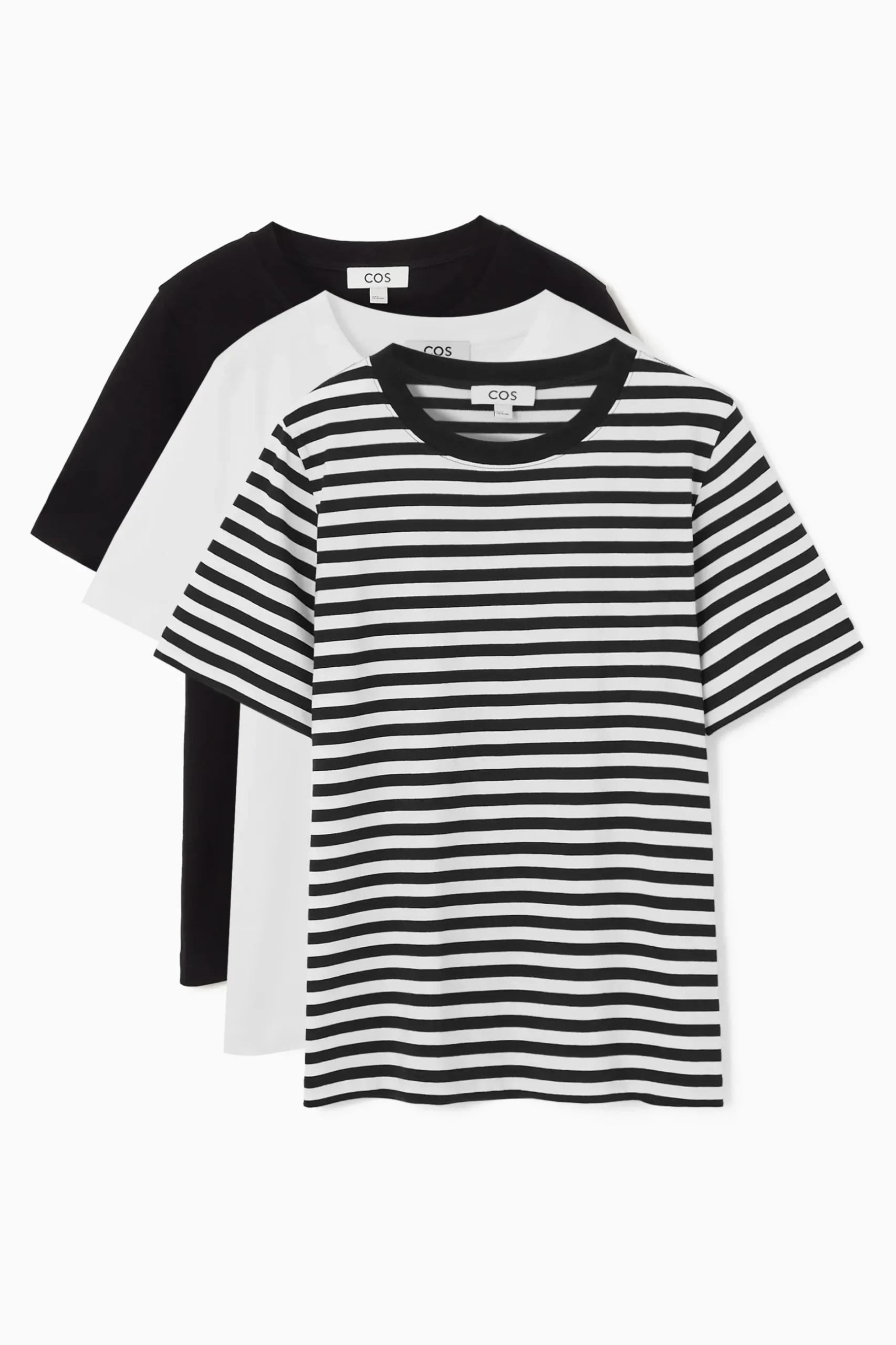 Clearance COS TRÓJPAK T-SHIRTÓW 24/7 – REGULAR FIT