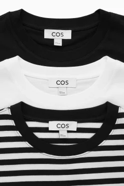 Clearance COS TRÓJPAK T-SHIRTÓW 24/7 – REGULAR FIT