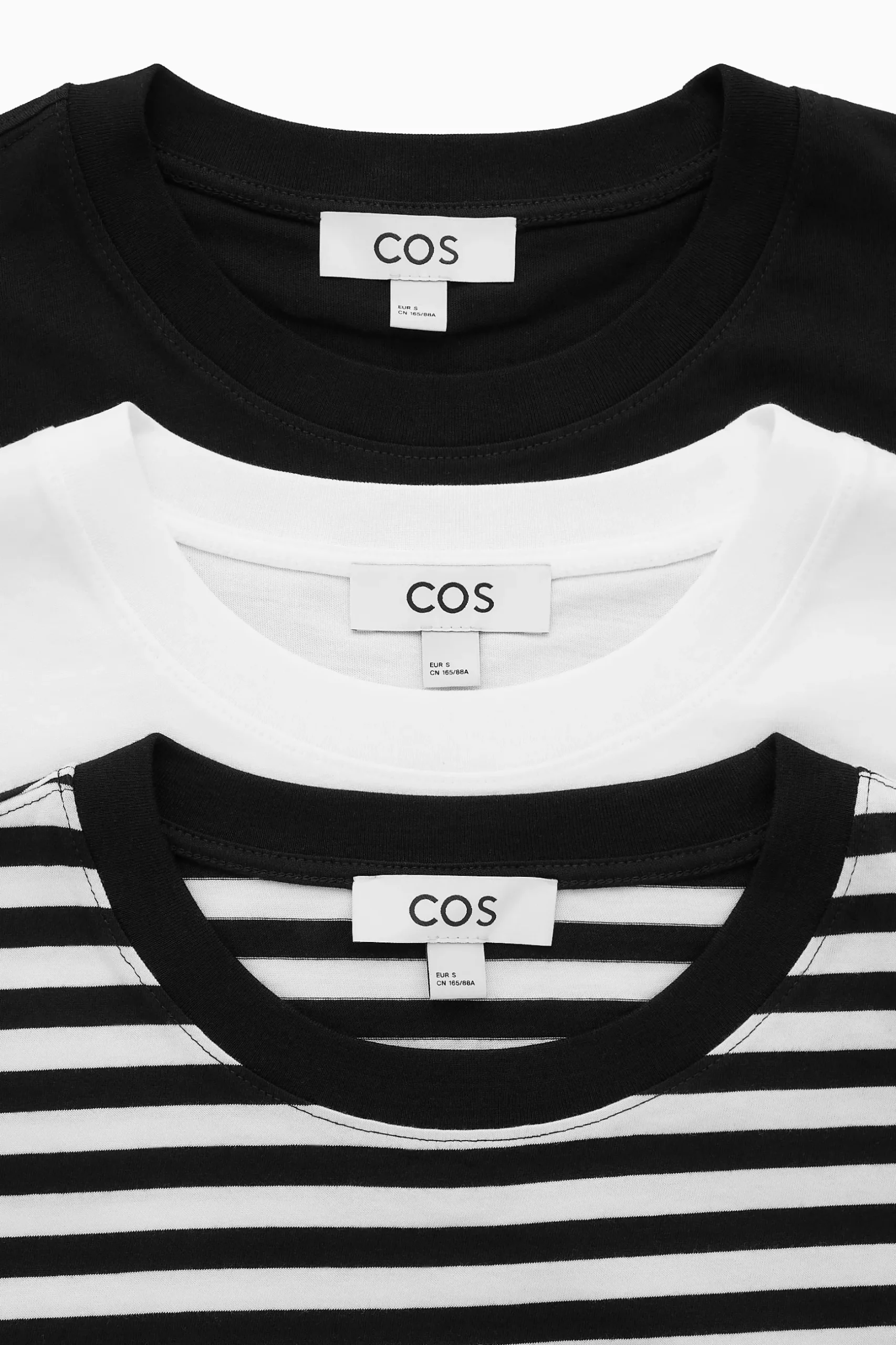 Clearance COS TRÓJPAK T-SHIRTÓW 24/7 – REGULAR FIT