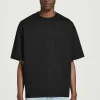 New COS T-SHIRT OVERSIZE Z BAWEŁNĄ O WYSOKIEJ GRAMATURZE