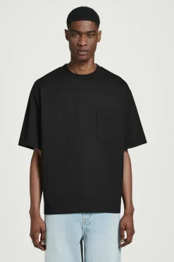 New COS T-SHIRT OVERSIZE Z BAWEŁNĄ O WYSOKIEJ GRAMATURZE