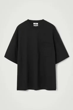 New COS T-SHIRT OVERSIZE Z BAWEŁNĄ O WYSOKIEJ GRAMATURZE