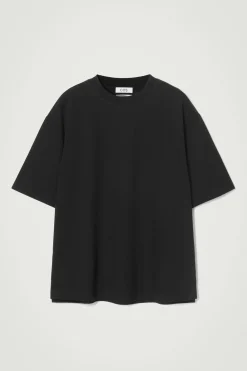 New COS T-SHIRT OVERSIZE Z BAWEŁNĄ O WYSOKIEJ GRAMATURZE